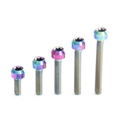 Titanium Socket Screws inner plum head Ti Bolts M4x10 15 20 25 30mm