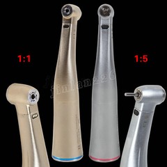 Dental 1:5 1:1 Fiber Optic LED Contra Angle Electric Handpiece Fit KaVo NSK COXO