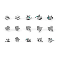 AZDENT PLUS Dental Orthodontic Brackets Braces Mini/Standard Roth/MBT 022/018