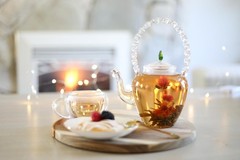 Emerald Teapot – Special Edition Elegant Petite Borosilicate Glass Teapot