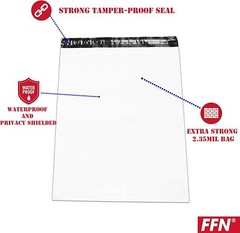 50 Pcs 19X24 Inch Poly Bag Mailer 2.35 MIL Recyclable Heavy-Duty Premium Envelop