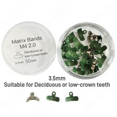 Dental Non-Stick Matrix Bands with PTFE Coated Sectional Contoured Matrices Band