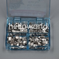50 Set/Box Dental Orthodontic Second Molar Roth 022 Non-Convertible Buccal Tubes