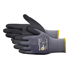 PIP 34-874 G-Tek Ultimate Nylon Micro-Foam Nitrile Grip Gloves Black Gray XL 3