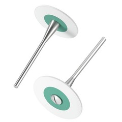 Dental Rubber Diamond Polisher Wheel Disc /Zirconia Porcelain Polish Burs HP