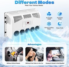 12V 11000BTU Universal Car Hanging Air Conditioner A/C Kit For Car Truck Vehicle