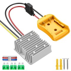 20V to 12V 20A Step Down Converter Adapter Compatible with Dewalt 20V Regulator