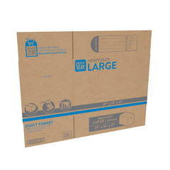 (10 pack) Pen+Gear Large Heavy Duty Kraft Moving Boxes, 27L x 15W x 17H