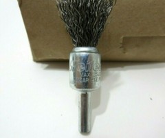 WEILER 10003 1/2 in. Crimped Wire End Brush Steel .014 10-Pack 25,000 RPM USA