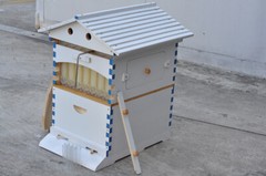 7x Upgraded Auto Honey Beehive Bee hive Frames + Auto Bee House + Hive Stand