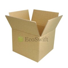 1-200 3x3x3 “EcoSwift” Cardboard Packing Mailing Shipping Corrugated Box Cartons