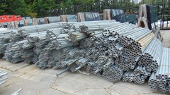 Galvanized Steel Pipe – 1-1/2″ x 8′ – SCH40 – Industrial Plumbing Conduit