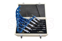 SHARS 0-6″ SOLID METAL FRAME MICROMETER SET NEW R}