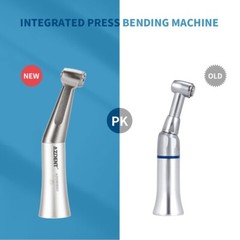 AZDENT Dental Slow Speed Contra Angle Handpiece 1.6mm Friction Grip Push Button
