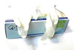 First Guard LT100 Latex Powder Free Examination 1000 Gloves Exp. 2024-Sep