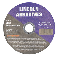 200 Pack 6″ x .045″ x 7/8″ Cut-off Wheels Cutting Discs Stainless Steel & Metal