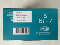 CASE OF 10 BOXES Ansell Nitrile Food Compliant Size S (100 Gloves/box) 92-675