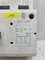 Moeller NZM7-160N Circuit Breaker With Rotary Drive Adaptor 160A 690 Vac 3 Pole