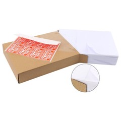 1000 Shipping Labels 8.5″x5.5″ Rounded Corner Self Adhesive 2 Per Sheet Blank US