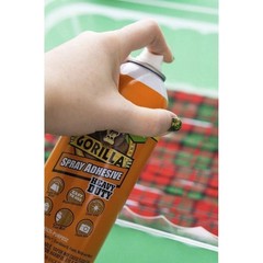 Gorilla Glue 6301502 Spray Adhesive, 14 Fl Oz, Aersol Can, Clear