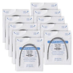 AZDENT Dental Orthodontic Super Elastic NITI Arch Wire Round Ovoid/Square/Nature