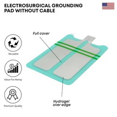 Electrosurgical Grounding Pad Without Cable Bipolar Electrosurgical ESU Pads