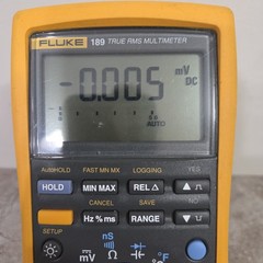 Fluke 189 True RMS Multimeter With Leads and Case Tested *Free Shipping*