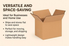 Shipping Boxes Packing Moving Corrugated Cartons Many Sizes Available Save Now!