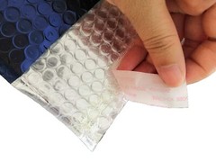 1-200 #2 8.5×12 Matte Metallic Royal Blue Color Poly Bubble Padded Mailers
