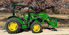 Green Metal Canopy for John Deere Tractor ROPS W/ Brackets Size 46.5″ x 58″ READ