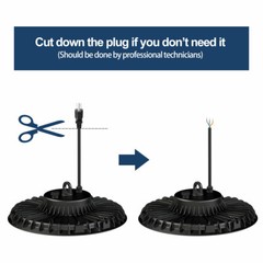 100W Led UFO High Bay Light Industrial Commercial Factory Warehouse Shop Light