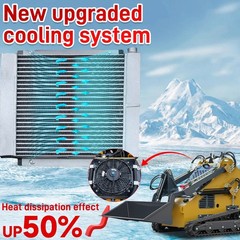 2025 Mini Skid Steer 23HP B&S Loader 3.5mph Speed For Farm EPA Petrol Engine