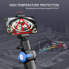 Ralcam 2 way 180° Articulating Borescope Endoscope Inspection Camera 1m Flexible