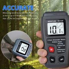 Digital LCD Wood Moisture Meter Detector Tester Wood Firewood Paper Cardboard