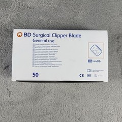 NEW BD 4406 General Purpose Surgical Clipping Blade Box of 50 Clipper Exp 2030