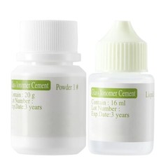 Dental Permanent Glass IonomerCement Lining Luting Glue For Crowns& Bridges