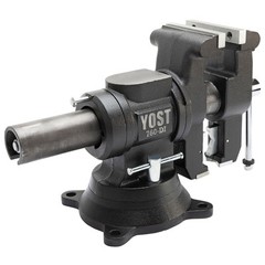 Yost Vises 760-DI Multi-Jaw Rotating Bench Vise 6 Inch Jaw Width