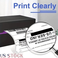 500 4″ x 6″ Direct Thermal Shipping Labels for Zebra & Rollo and any Printers