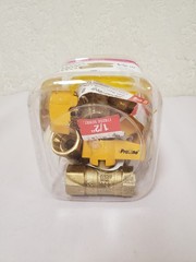 ProLine 1/2 in. Brass FPT 2-Piece Gas Valve (5-Pack) (110-223J5) *FREE SHIPPING*
