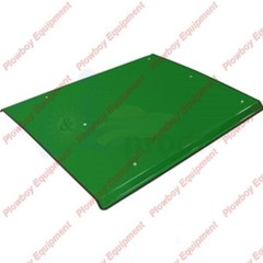 Green Metal Canopy for John Deere Tractor ROPS W/ Brackets Size 46.5″ x 58″ READ