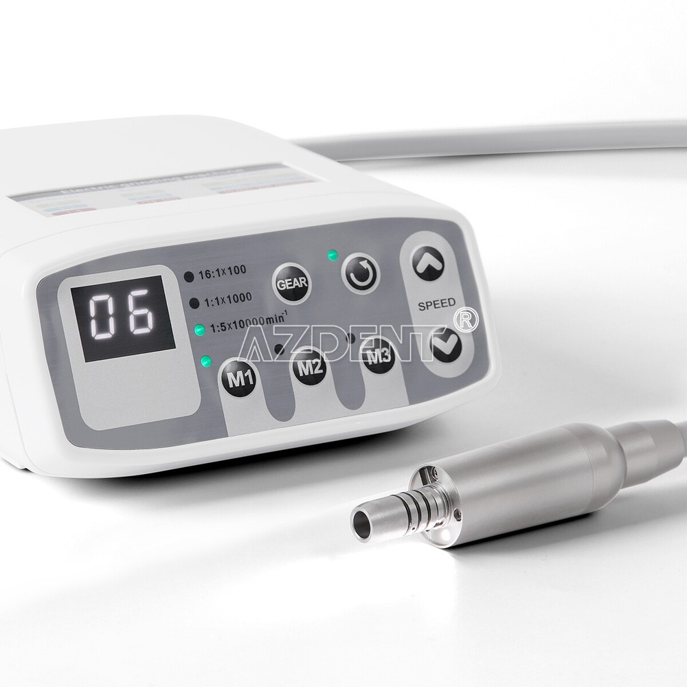 AZDENT Dental Brushless LED Electric Micro Motor 1:1/1:5 Increasing Handpiece