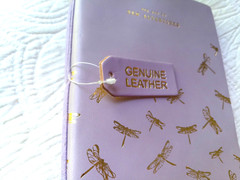 GENUINE LEATHER HANDMADE 144 LINED PAGES INDIA DRAGONFLIES YES TO NEW ADVENTURES