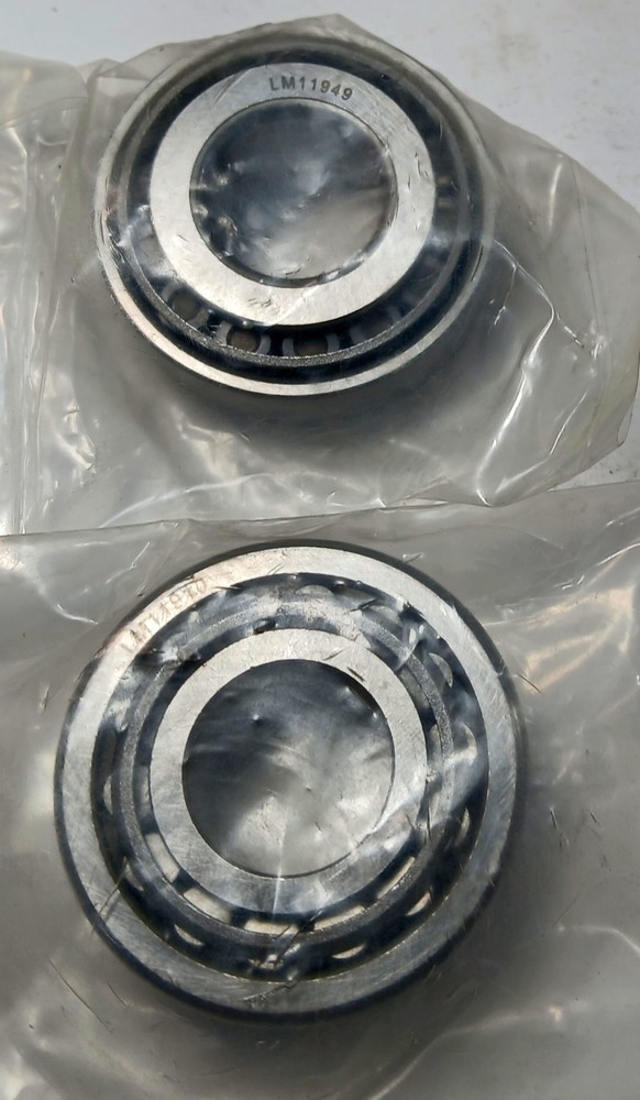 2 NEW UNBRANDED LM11949/ LM11910 TAPERED ROLLER BEARING SET NNB ***MAKE OFFER***
