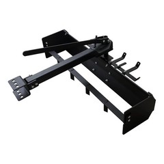 GRAVEE 42″ Tow Behind Box Scraper Steel Powder Coated Tractor Scraper with Blade