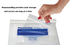 500 Zippit Bags 5 Small Assorted Sizes 100 Each Clear 2mil Reloc Zip Seal Baggie