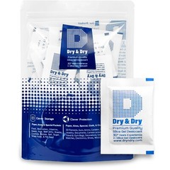 5 gram X 30 PK “Dry & Dry” Silica Gel Desiccant Packets(Reusable)-FDA Compliant