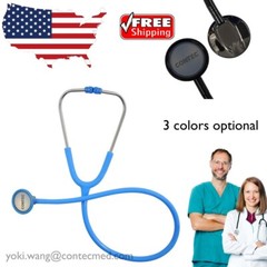 FDA CE SC12 Cardiology Stethoscopes Estetoscopio Zinc Alloy Head Stethoscope