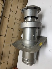 NEW (Slightly Bent As Shown) Roof Jack 91-102” Floor Flange PN: 4000.7121