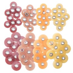 100pcs Dental SOFLEX Discs Composite Finishing Polishing Discs 9.5/12.7mm