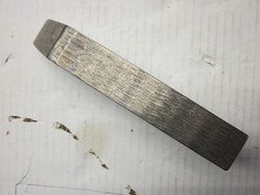 Titanium Billed 4.5 Lbs Aerospace test piece 1.10″ thick